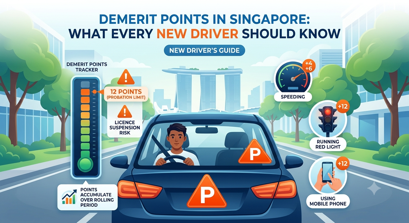Demerit Points in Singapore: What Every New Driver Should Know