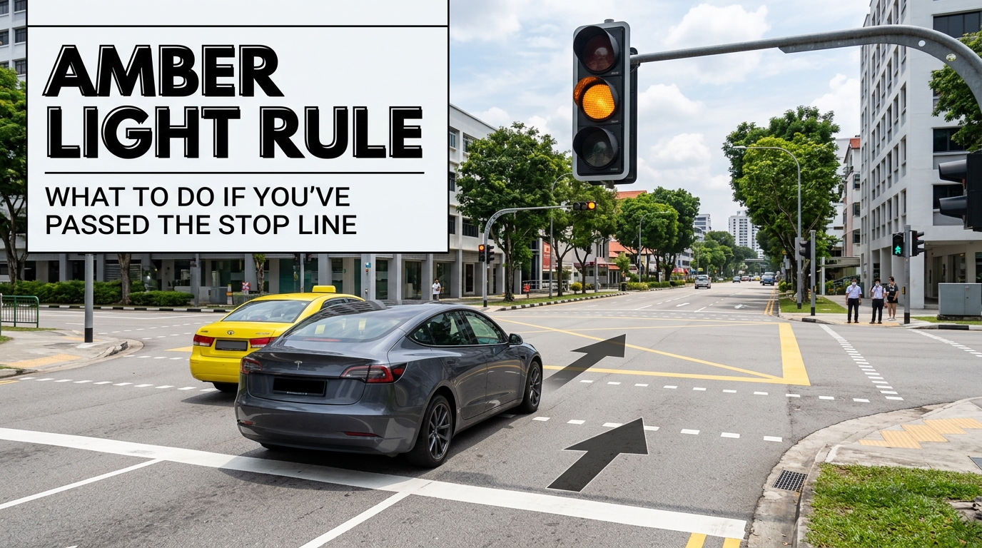 Amber Light Rule: What To Do If You've Already Passed the Stop Line